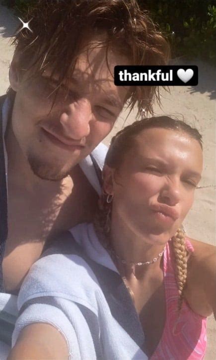 Millie Bobby Brown Shares Bikini Snap with Boyfriend Jake Bongiovi